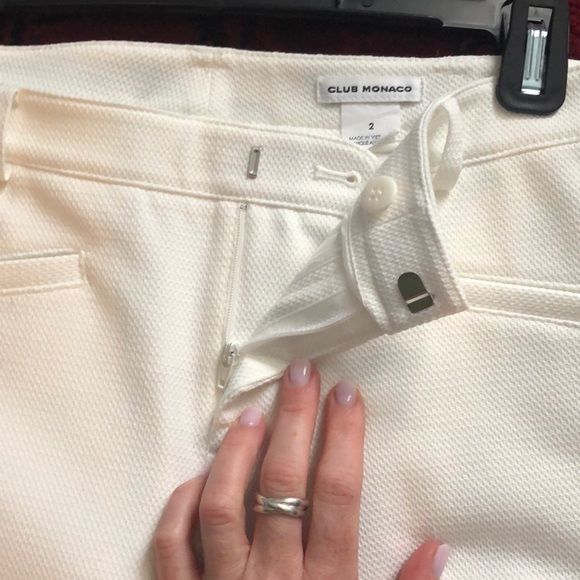 NWOT Club Monaco Trousers Size 2 - Picture 3 of 4